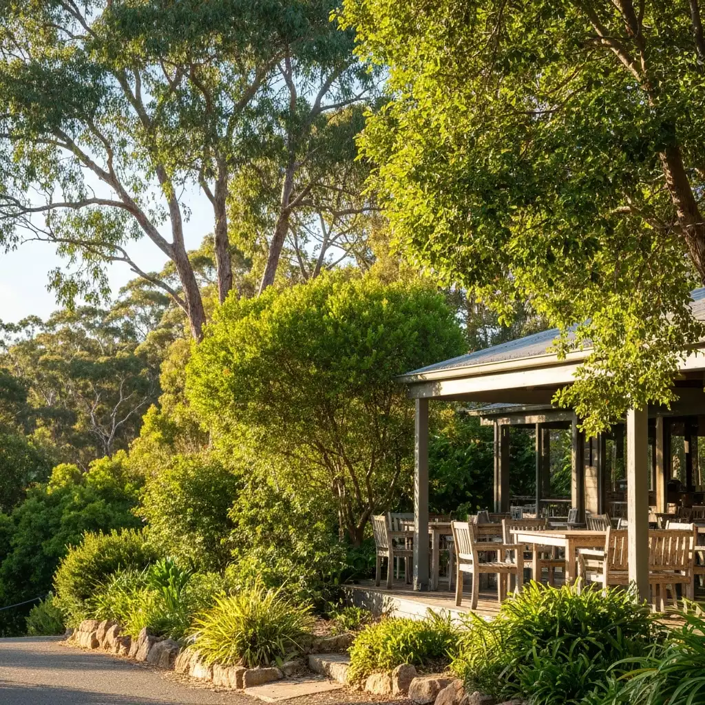 Café with scenic views and outdoor seating in Perth Foothills