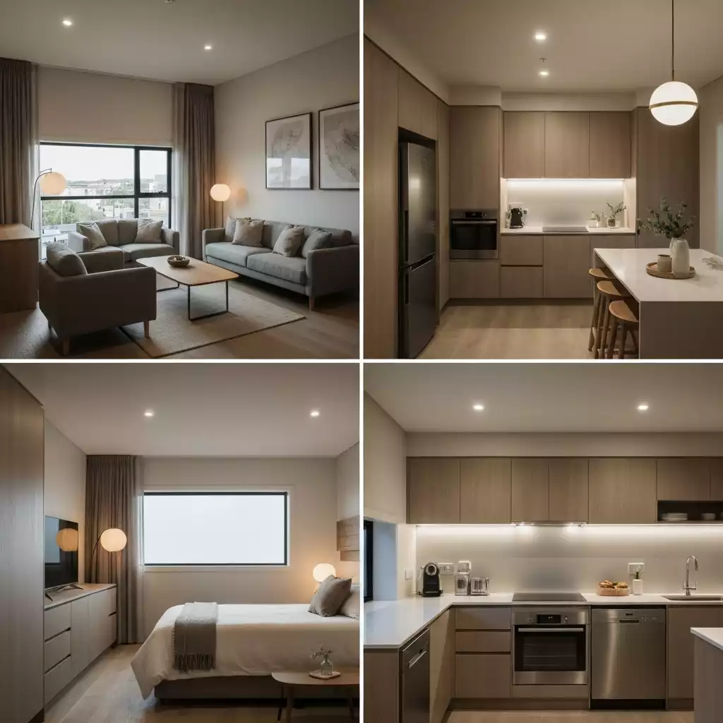 Extended stay amenities at Avocados Perth